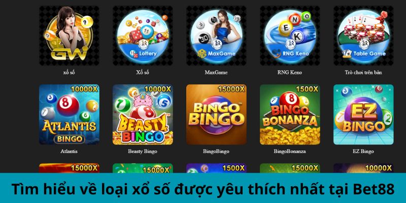 Tìm hiểu về loại xổ số được yêu thích nhất tại Bet88