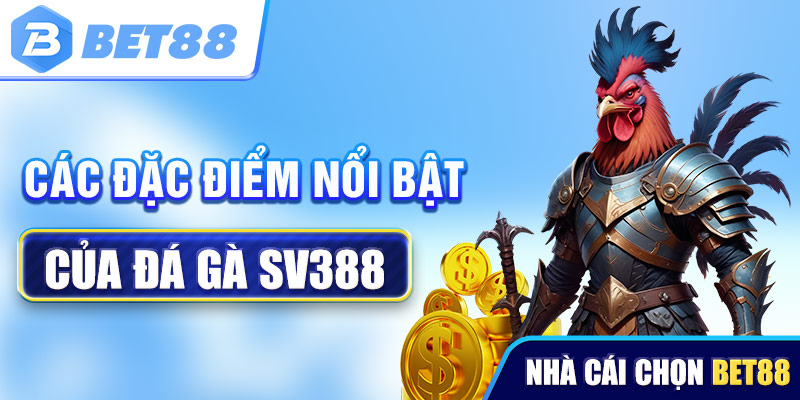 Các đặc điểm nổi bật của đá gà SV388 